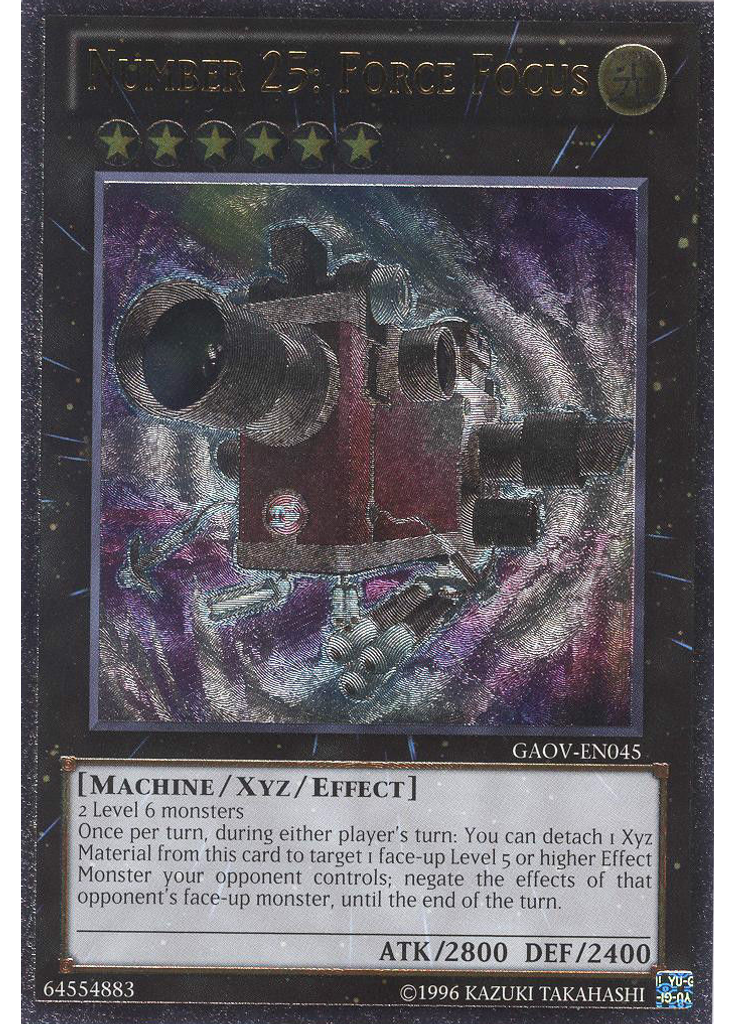 Number 25: Force Focus (Ultimate Rare Unlimited)