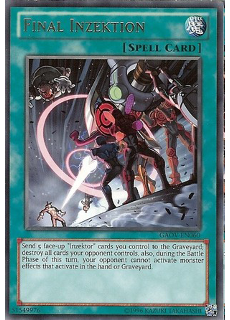 Final Inzektion (Rare Unlimited)