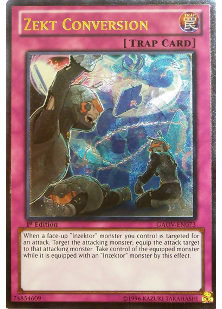 Zekt Conversion (Ultimate Rare 1st Edition)