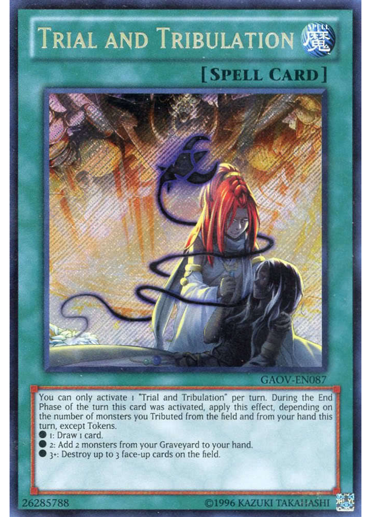 Trial and Tribulation (Secret Rare Unlimited)