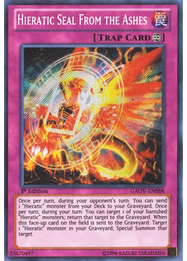 Hieratic Seal From the Ashes — Galactic Overlord