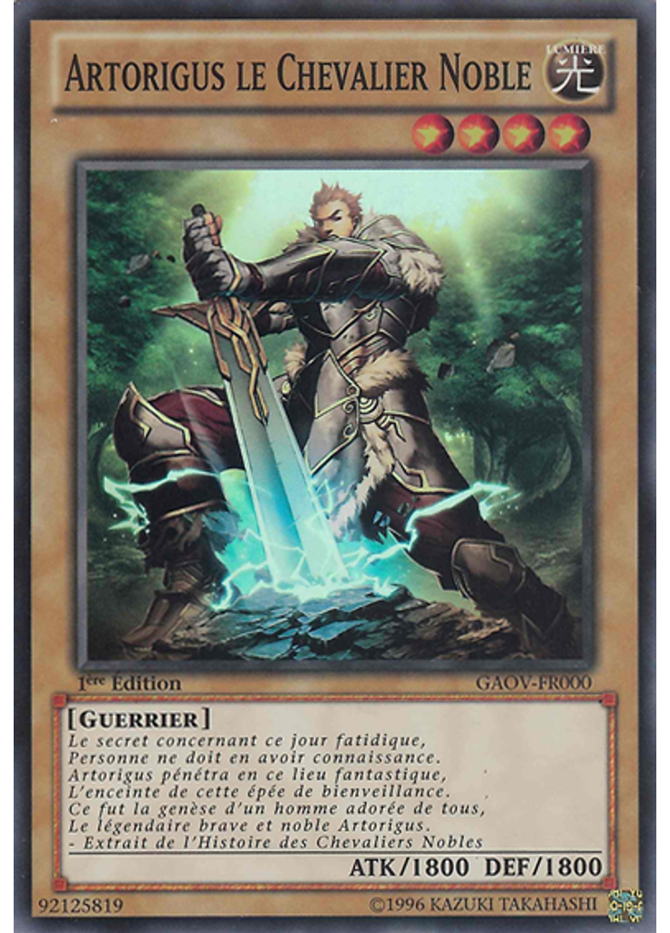 Artorigus le Chevalier Noble