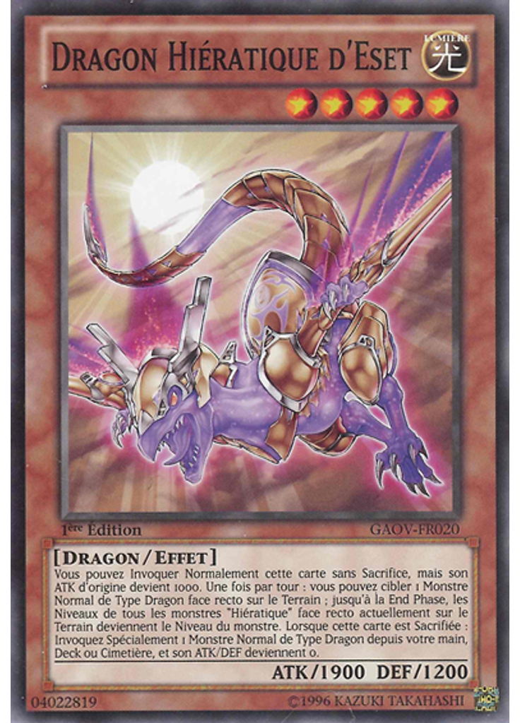 Dragon Hiératique d'Eset