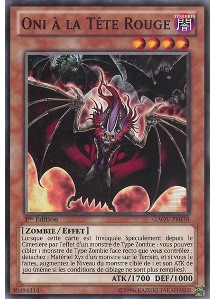 Oni à la Tête Rouge