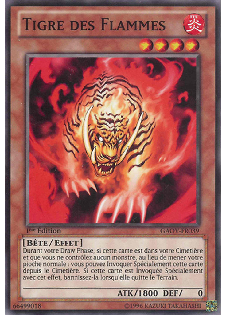 Tigre des Flammes