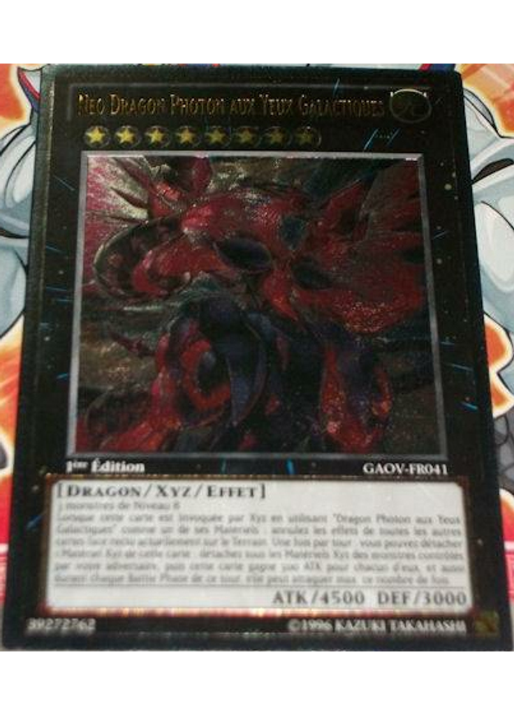 Néo Dragon Photon aux Yeux Galactiques (Ultimate Rare 1st Edition)