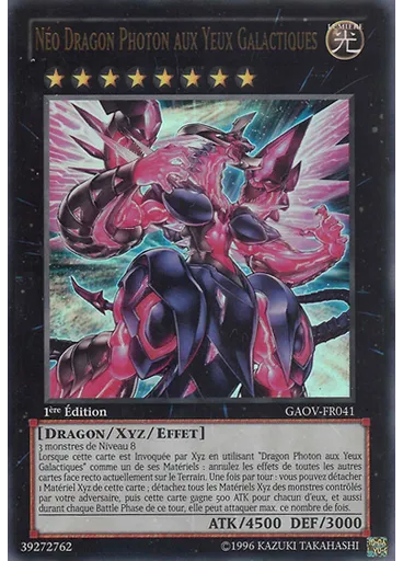 Néo Dragon Photon aux Yeux Galactiques