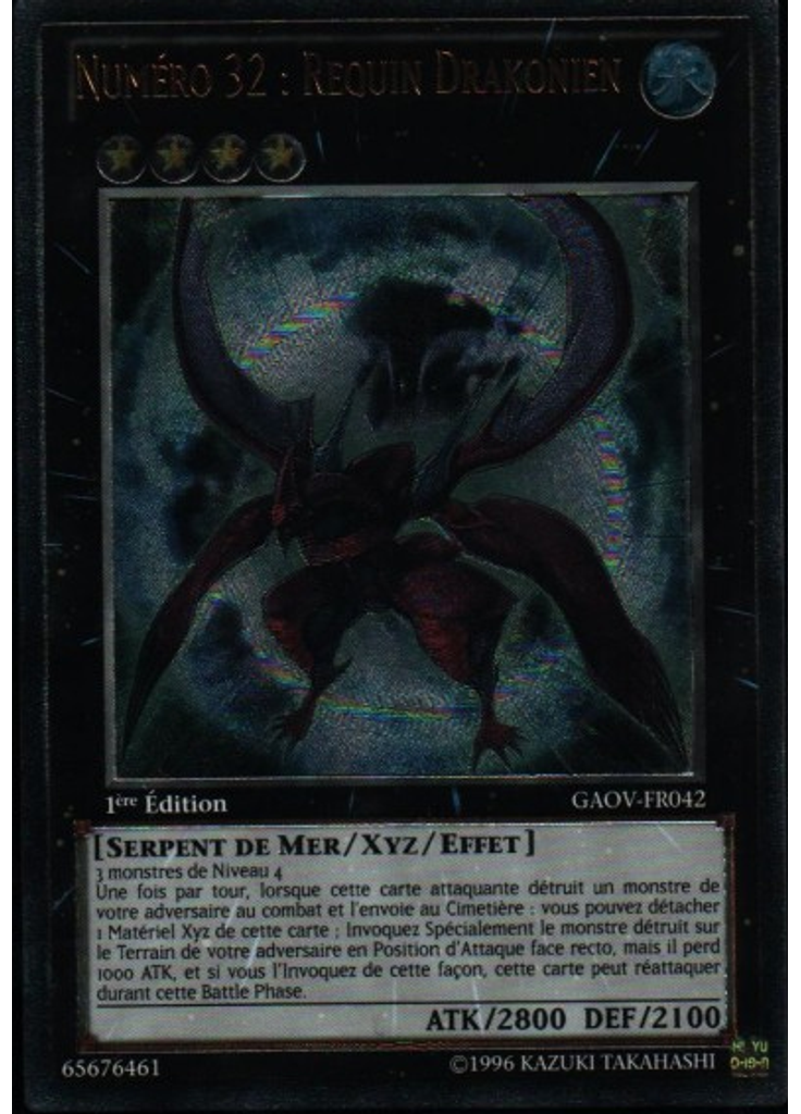 Numéro 32 : Requin Drakonien (Ultimate Rare 1st Edition)