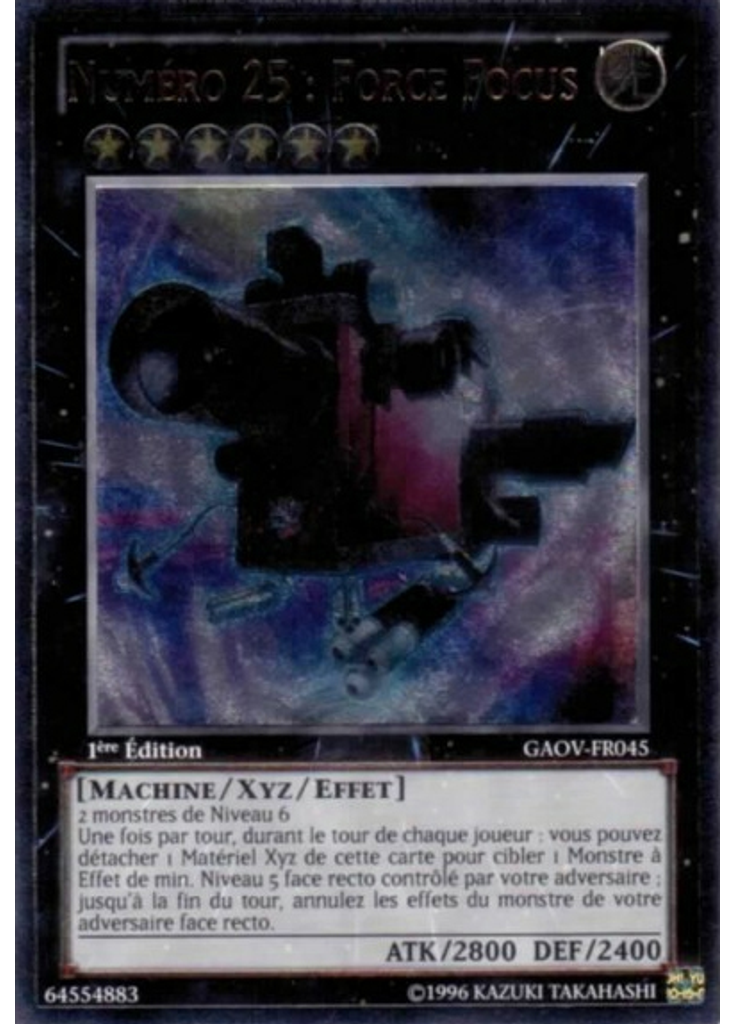 Numéro 25 : Force Focus (Ultimate Rare 1st Edition)