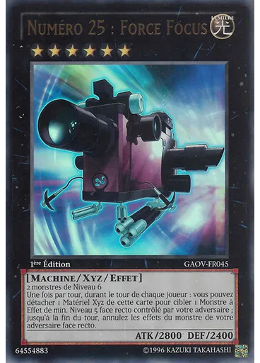 Numéro 25 : Force Focus