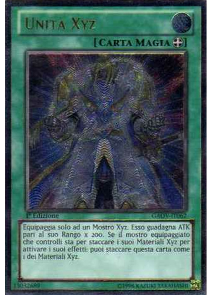 Unità Xyz (Ultimate Rare 1st Edition)