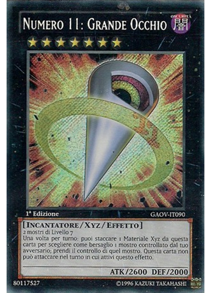 Numero 11: Grande Occhio
