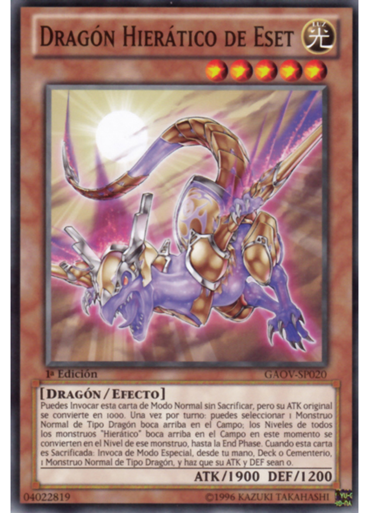 Dragón Hierático de Eset