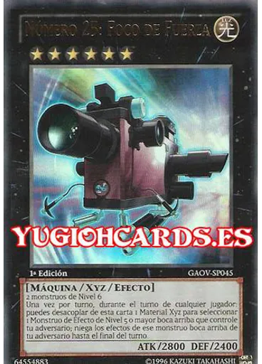 Número 25: Foco de Fuerza