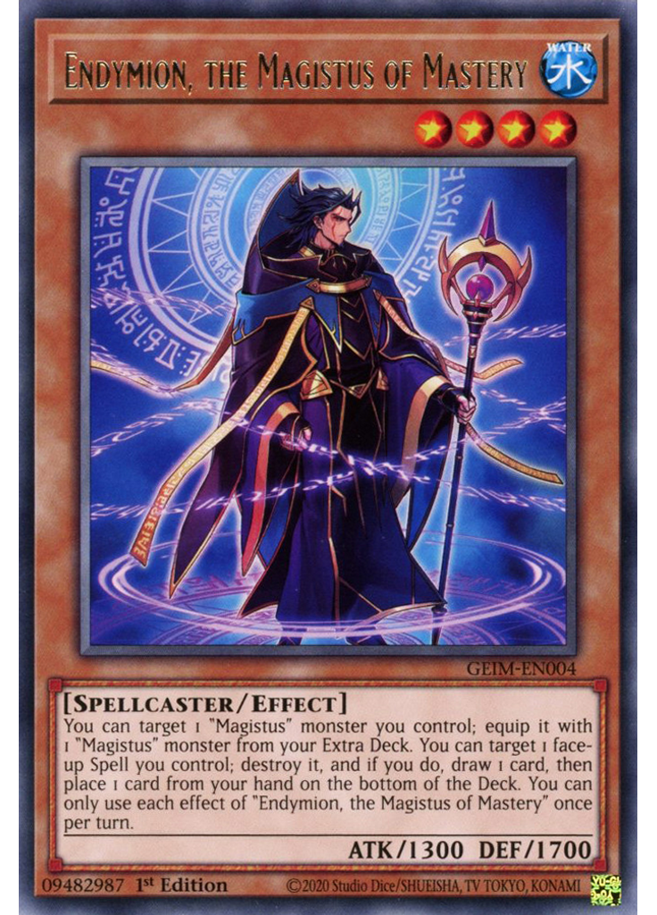 Endymion, the Magistus of Mastery