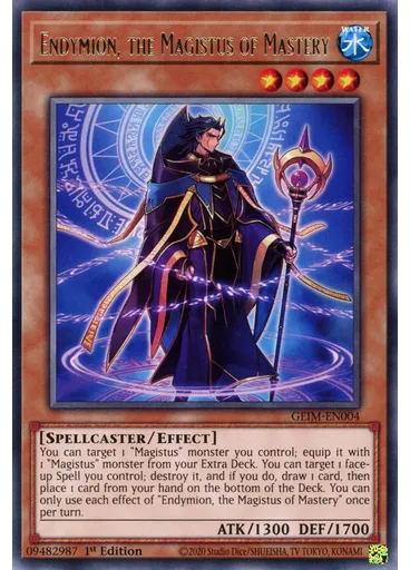 Endymion, the Magistus of Mastery