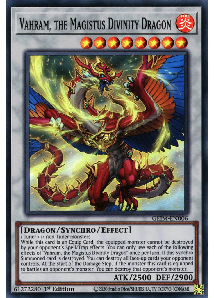 Vahram, the Magistus Divinity Dragon