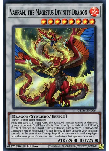 Vahram, the Magistus Divinity Dragon