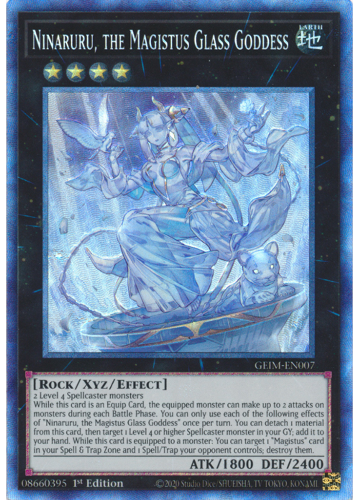 Ninaruru, the Magistus Glass Goddess (Collectors Rare 1st Edition)