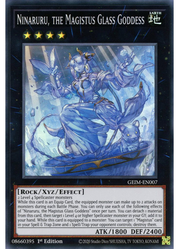 Ninaruru, the Magistus Glass Goddess