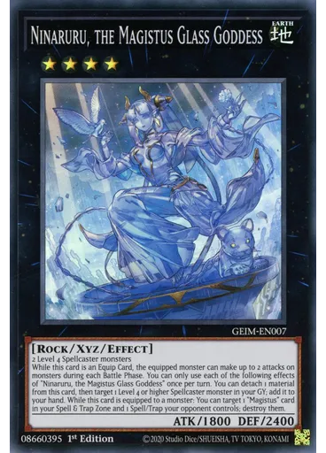 Ninaruru, the Magistus Glass Goddess