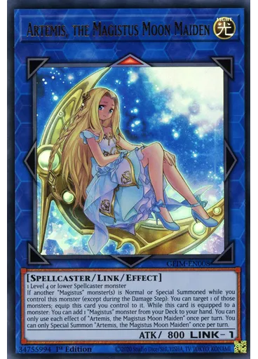 Artemis, the Magistus Moon Maiden