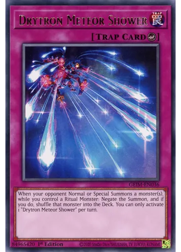 Drytron Meteor Shower