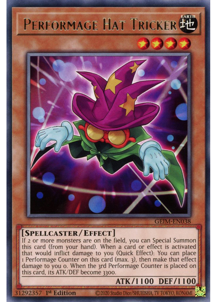 Performage Hat Tricker