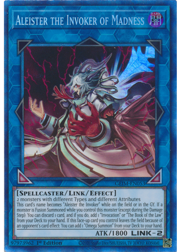 Aleister the Invoker of Madness (Collectors Rare 1st Edition)