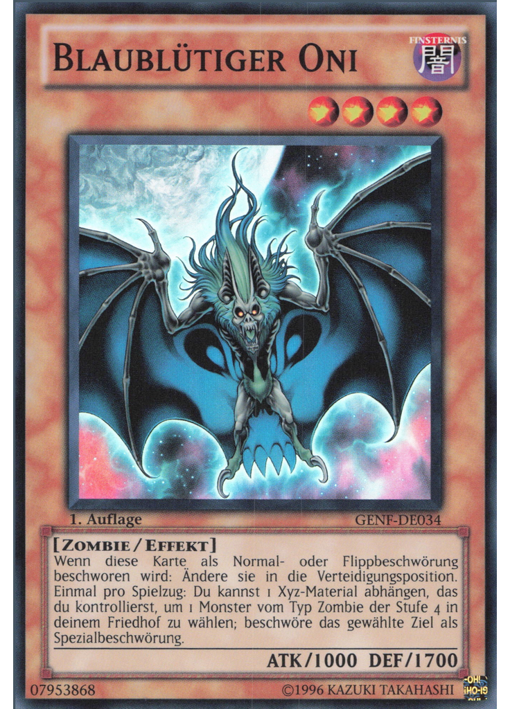 Blaublütiger Oni
