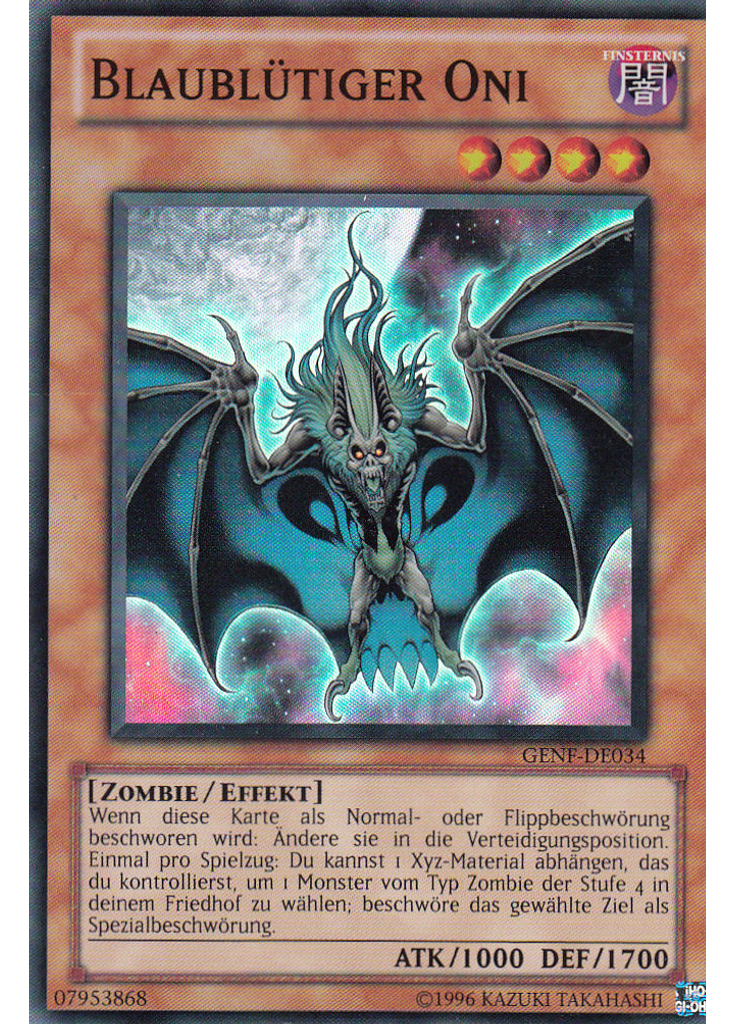 Blaublütiger Oni (Super Rare Unlimited)