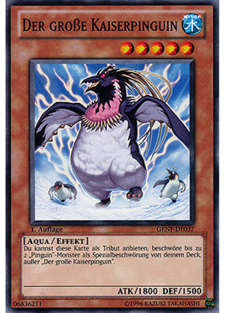 Der große Kaiserpinguin