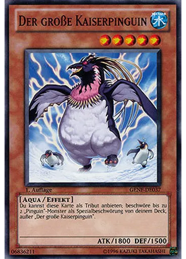 Der große Kaiserpinguin
