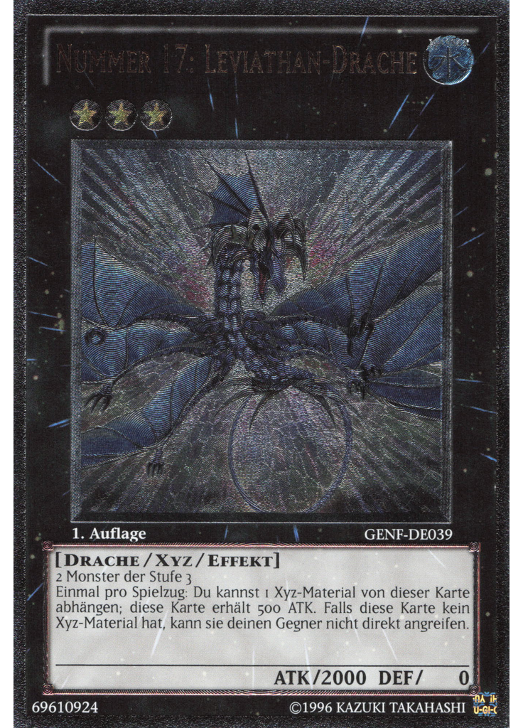 Nummer 17: Leviathan-Drache (Ultimate Rare 1st Edition)