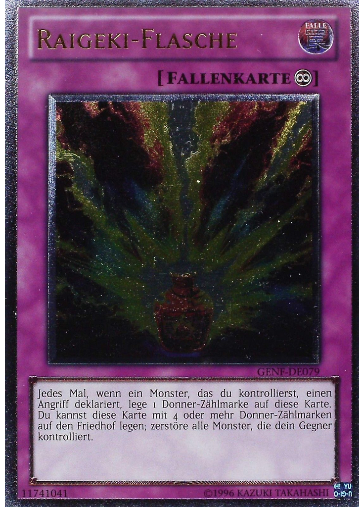 Raigeki-Flasche (Ultimate Rare Unlimited)