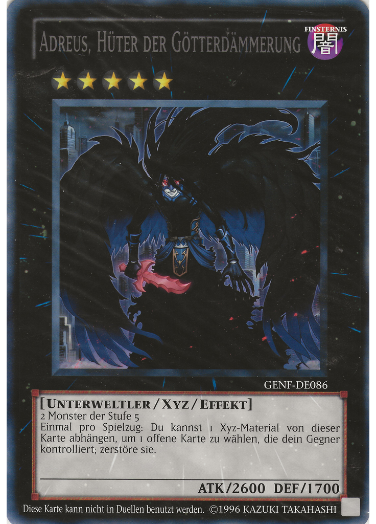 Adreus, Hüter der Götterdämmerung (Secret Rare Unlimited Ct)