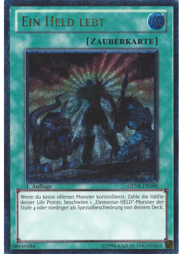 Ein Held lebt (Ultimate Rare 1st Edition)