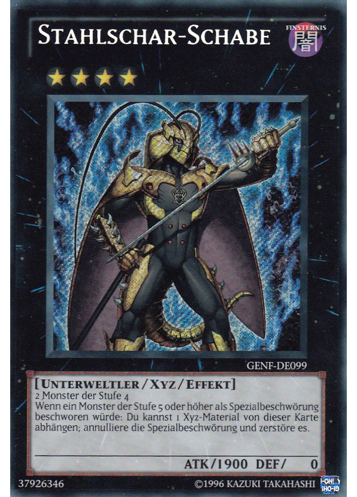 Stahlschar-Schabe (Secret Rare Unlimited)