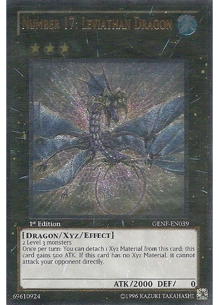 Number 17: Leviathan Dragon (Ultimate Rare 1st Edition)