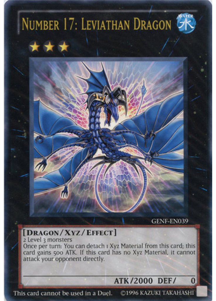Number 17: Leviathan Dragon (Ultra Rare Unlimited Ct)