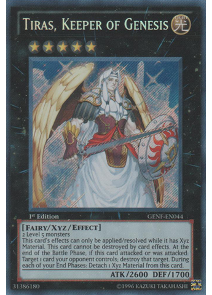 Tiras, Keeper of Genesis