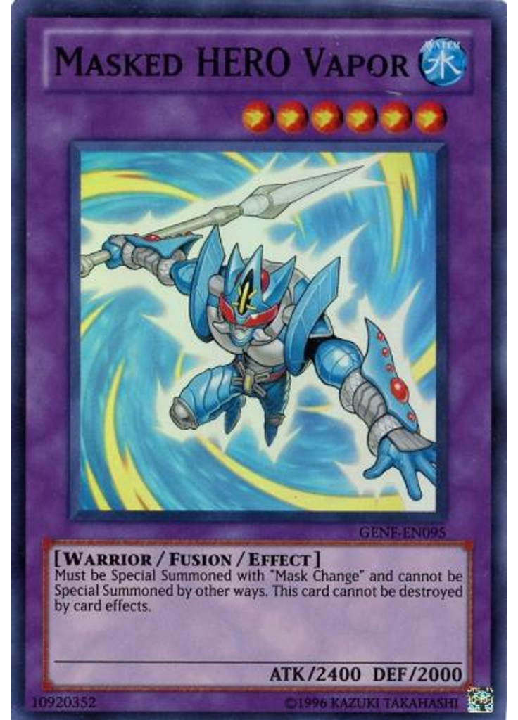 Masked HERO Vapor (Super Rare Unlimited)