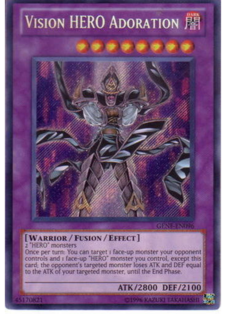 Vision HERO Adoration (Secret Rare Unlimited)