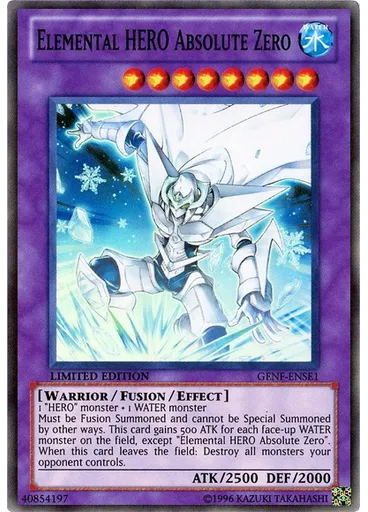 Elemental HERO Absolute Zero — Generation Force: Special Edition