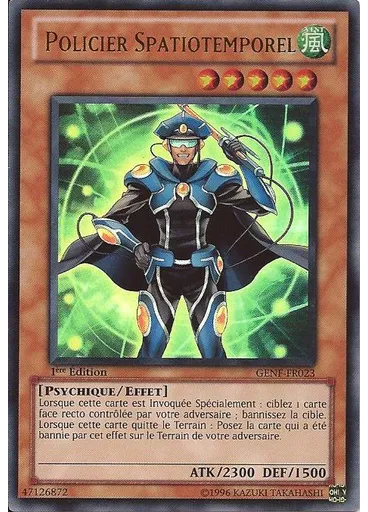 Policier Spatiotemporel