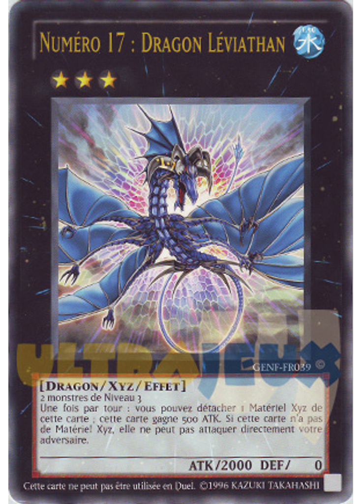 Numéro 17 : Dragon Léviathan (Ultra Rare Unlimited Ct)