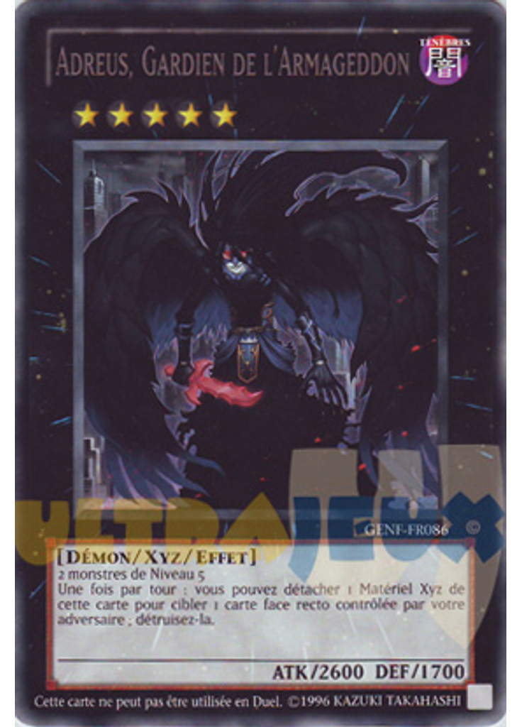 Adreus, Gardien de l'Armageddon (Secret Rare Unlimited Ct)