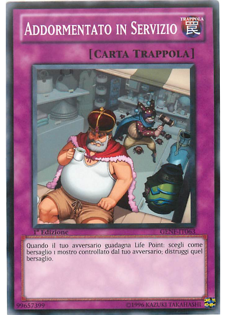 Addormentato in Servizio