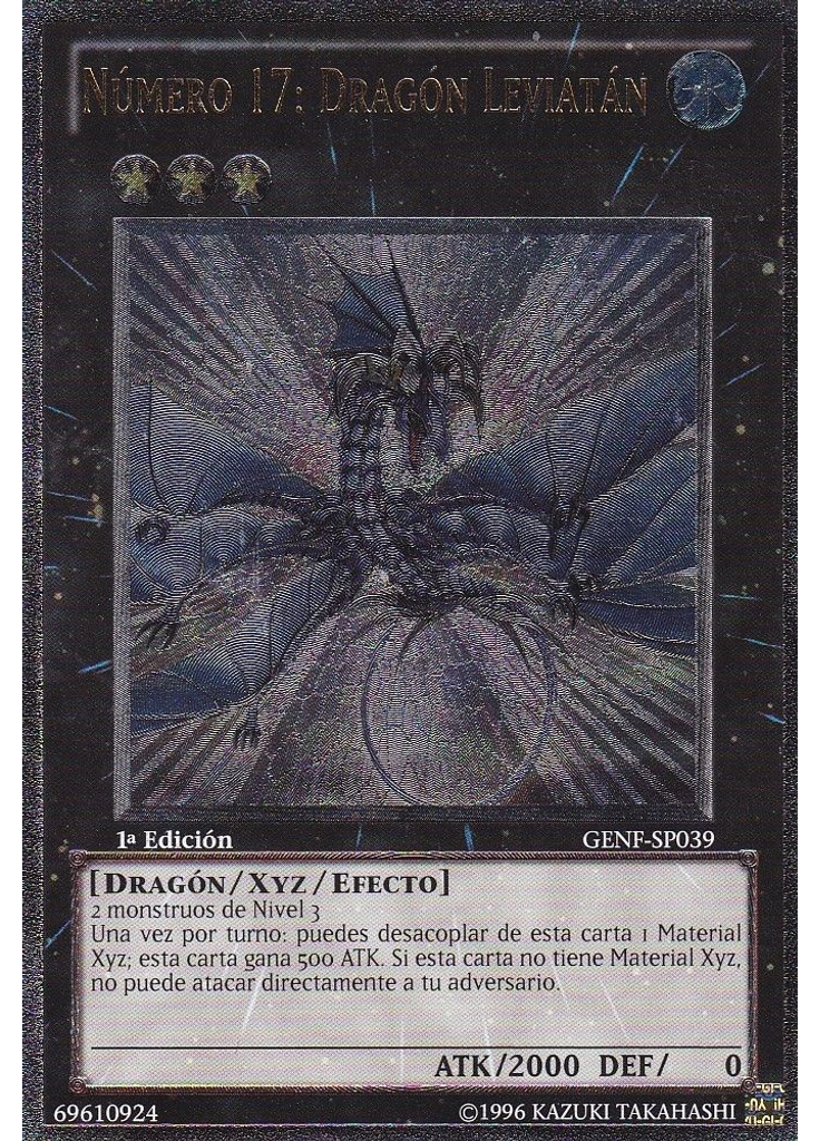 Número 17: Dragón Leviatán (Ultimate Rare 1st Edition)