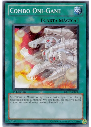Combo Oni-Gami — Fuerza Generación